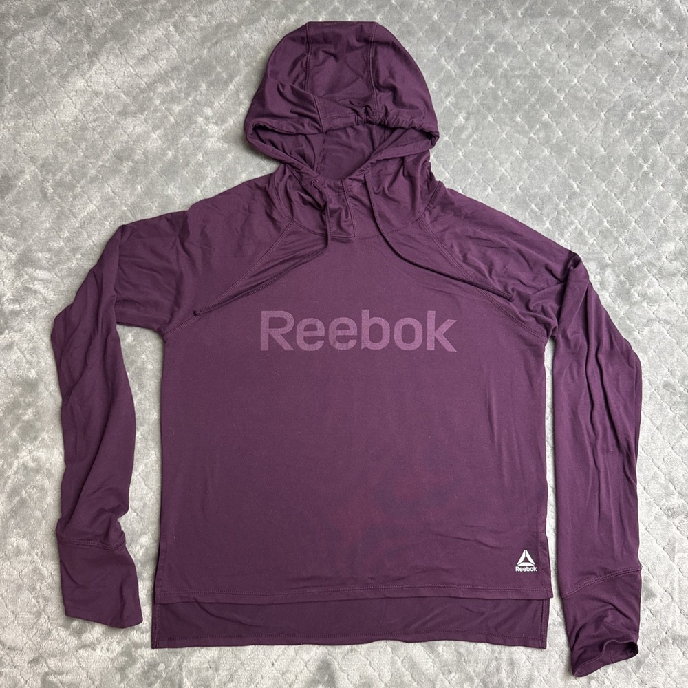 Reebok Women's Hoodie Small Potent Purple Training Limitless Charger Active Gym